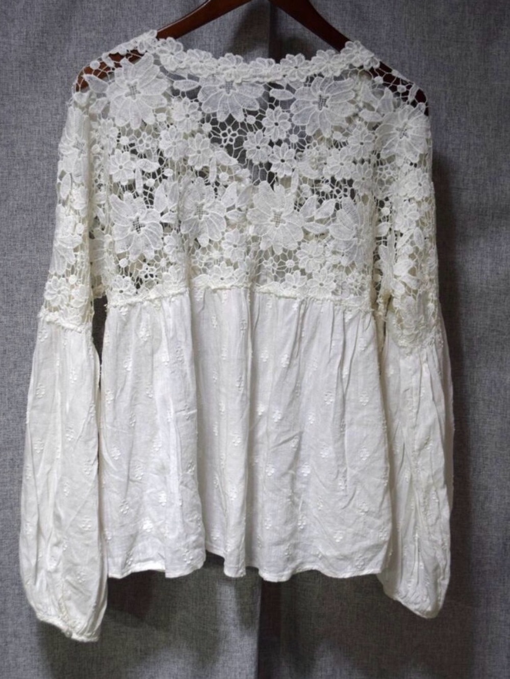 Free People lace blouse - Picture 2 of 3